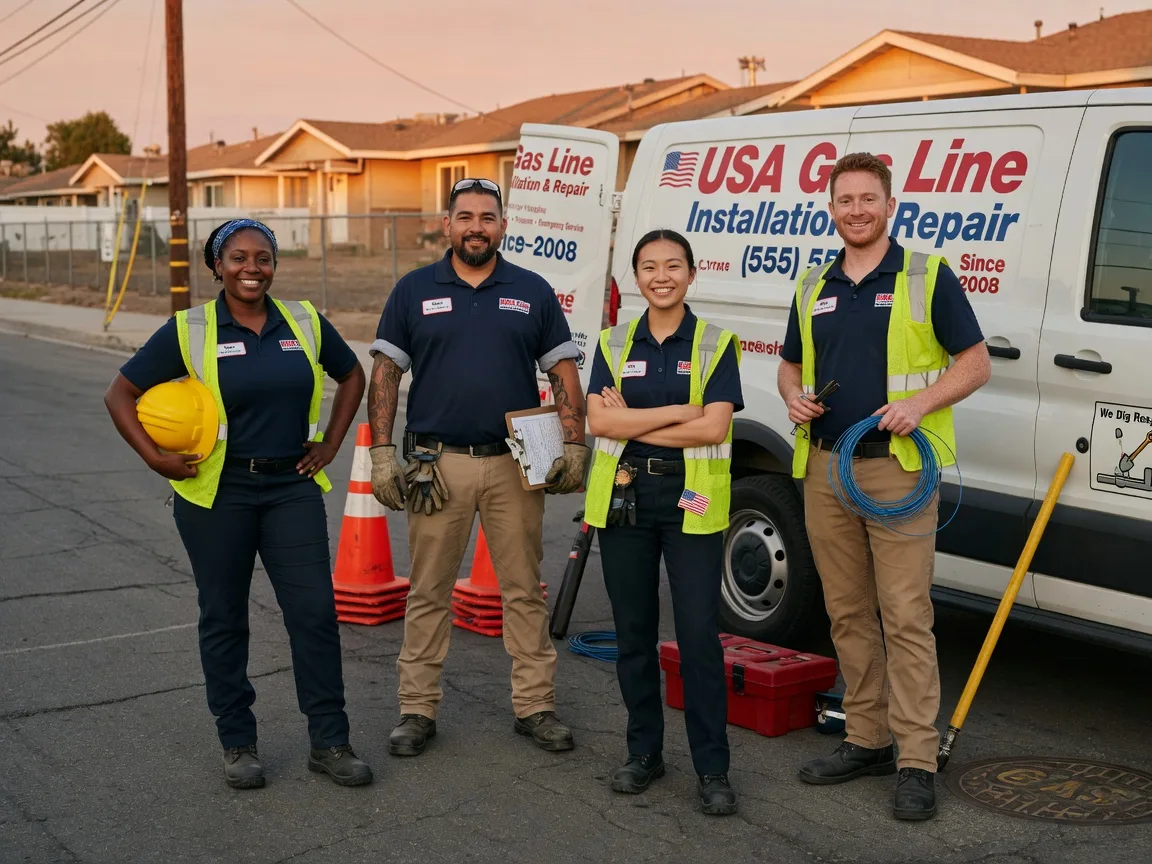 Gas Line Installation company in Youngsville, NC